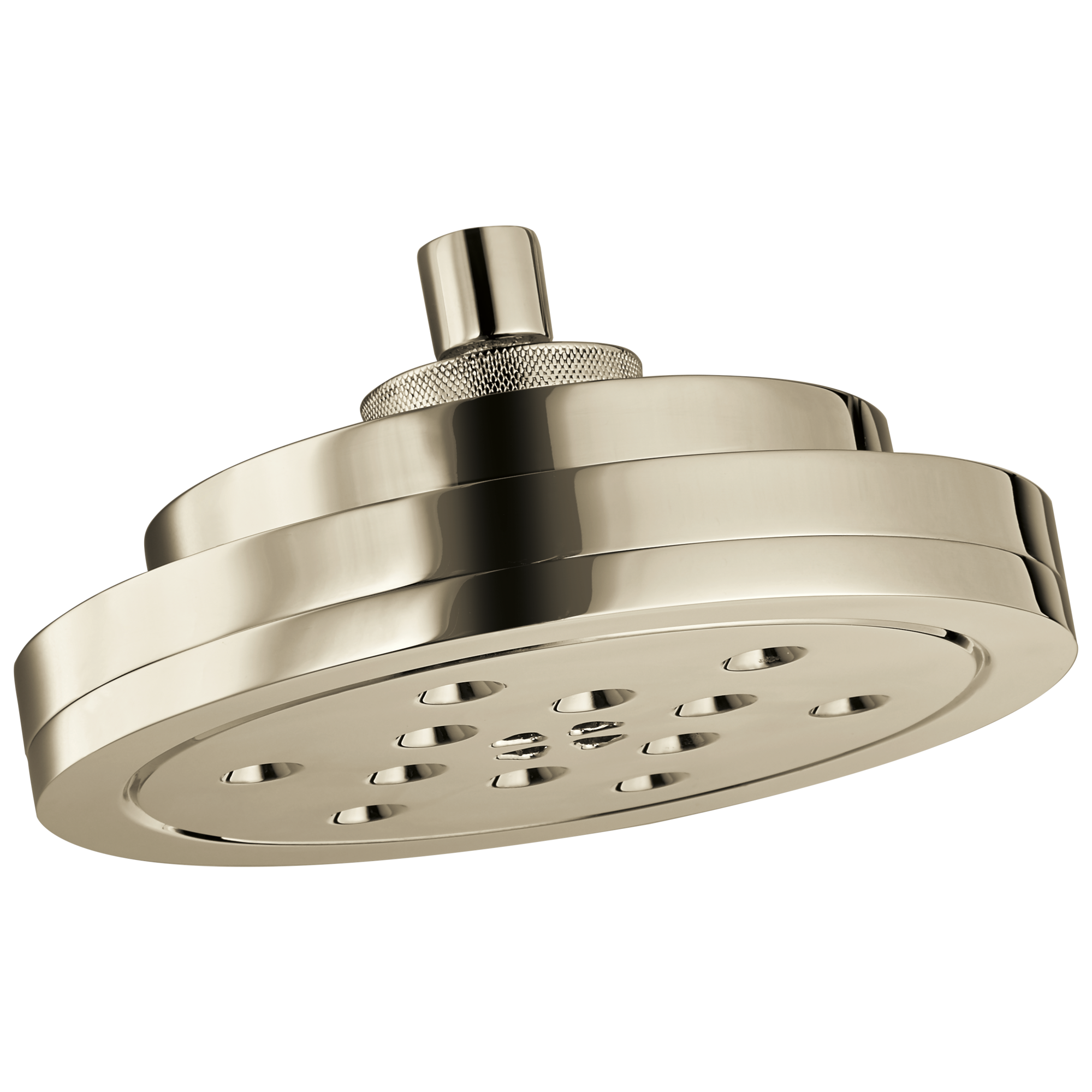 Litze® | 8” H2Okinetic® Round Multi-Function Wall Mount Showerhead