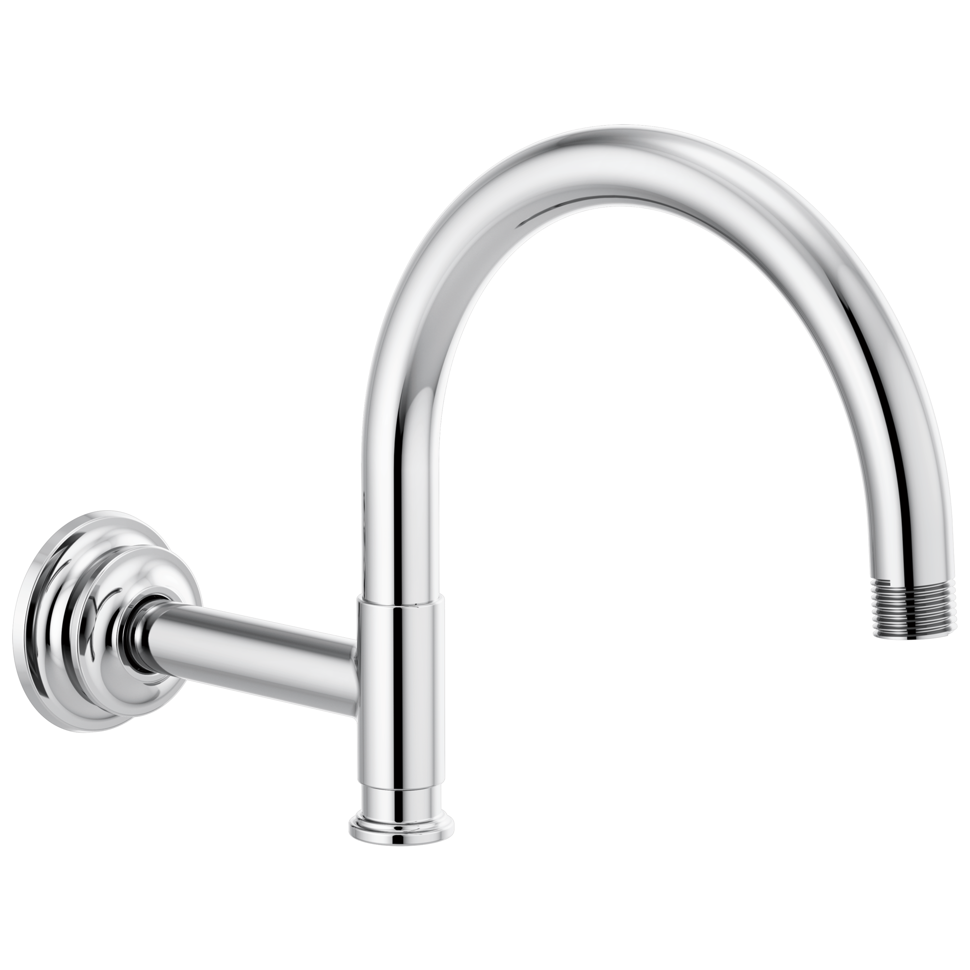 12 1/8" Arc Shower Arm And Flange