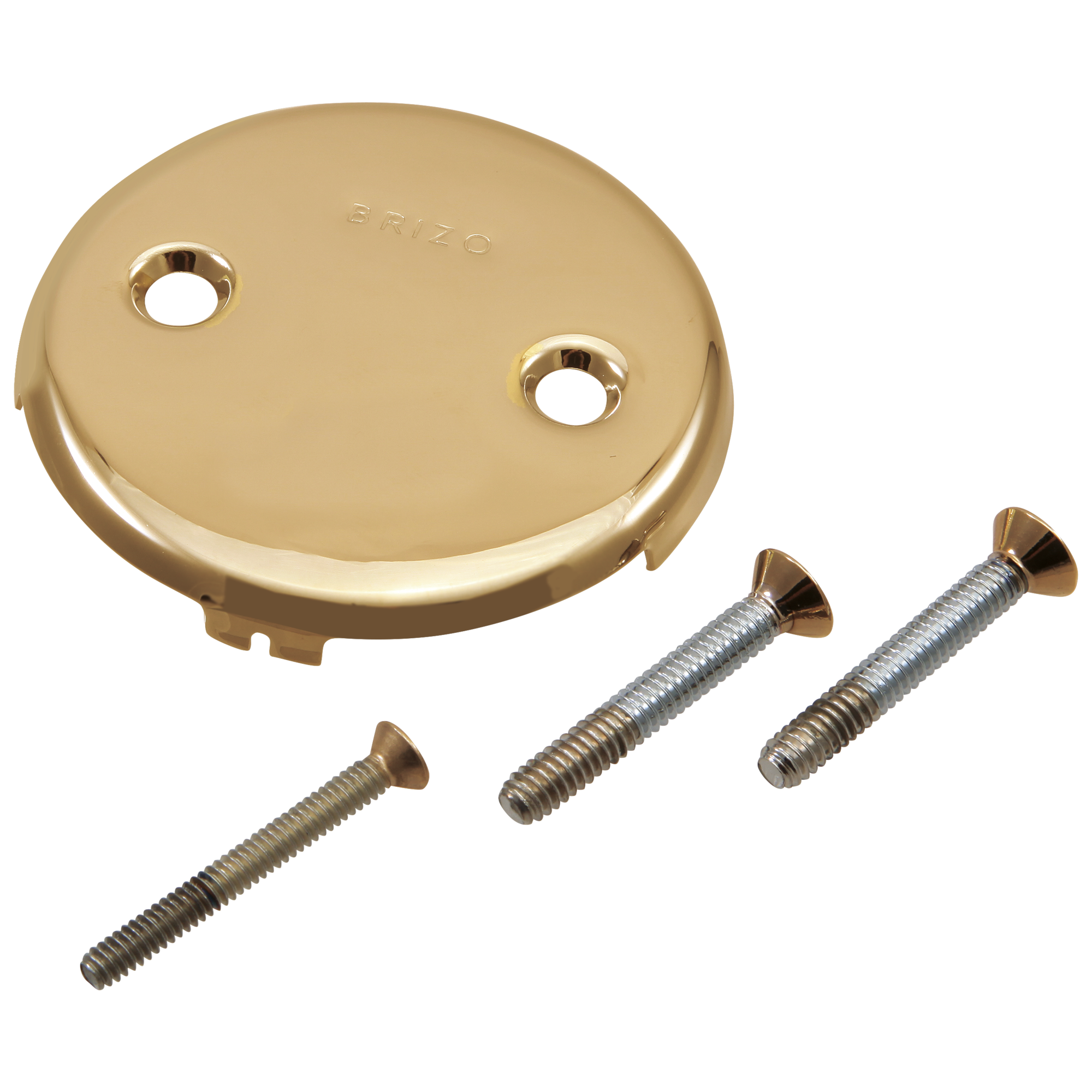 Brizo | Toe-Operated Overflow Plate With Screws