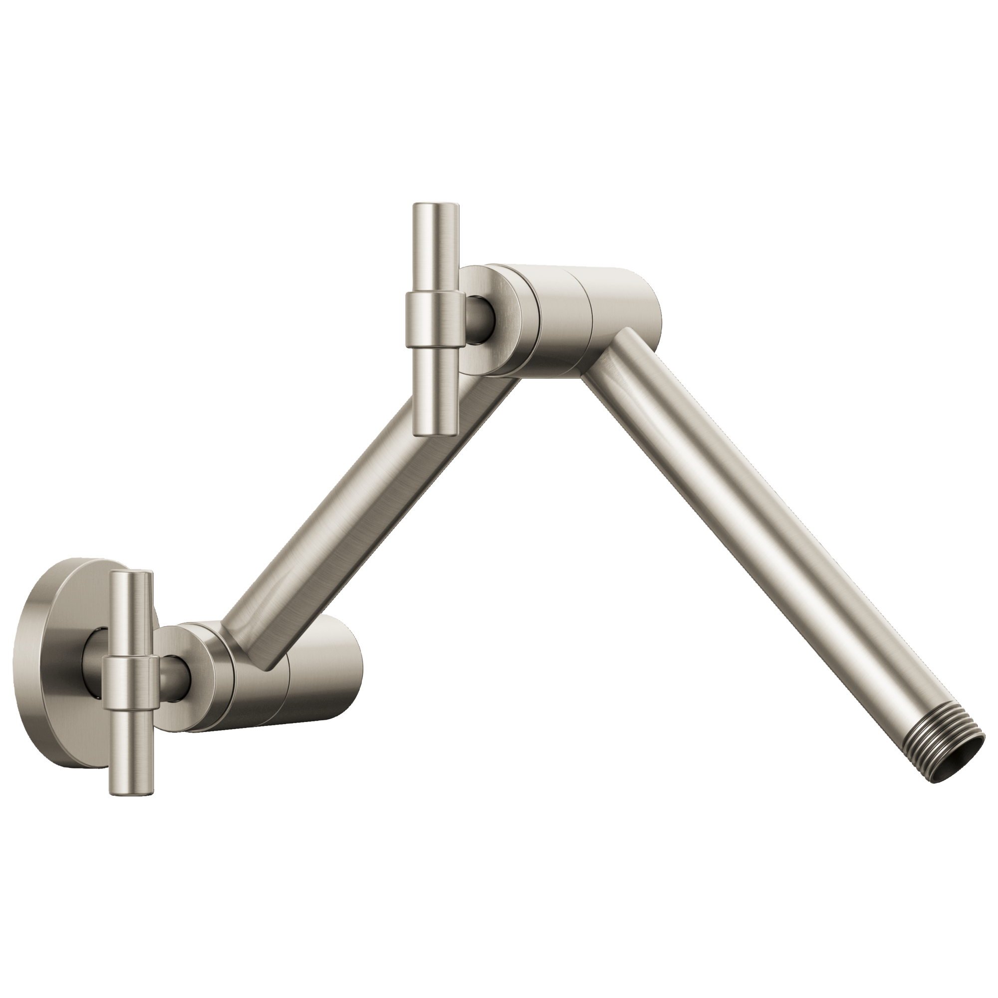 Essential™ Shower Series | Linear Round Jointed Wall Mount Shower