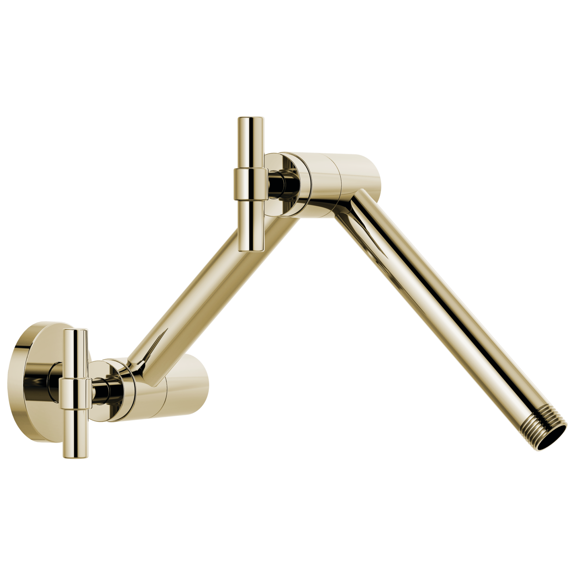 Essential™ Shower Series | Linear Round Jointed Wall Mount Shower