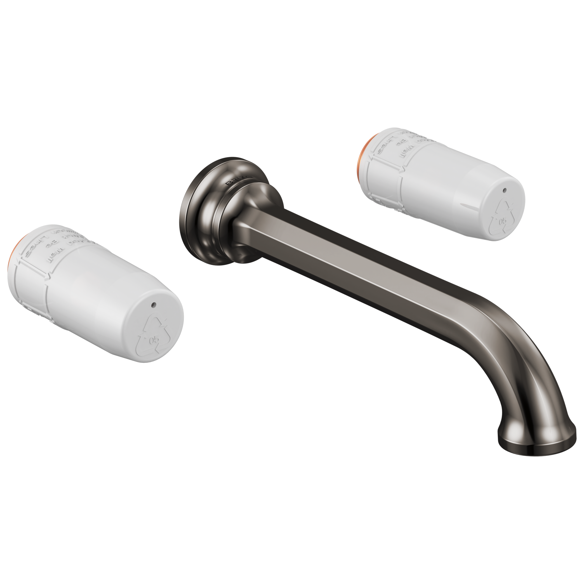 Beauclere® | Two-Handle Wall Mount Lavatory Faucet - Less Handles
