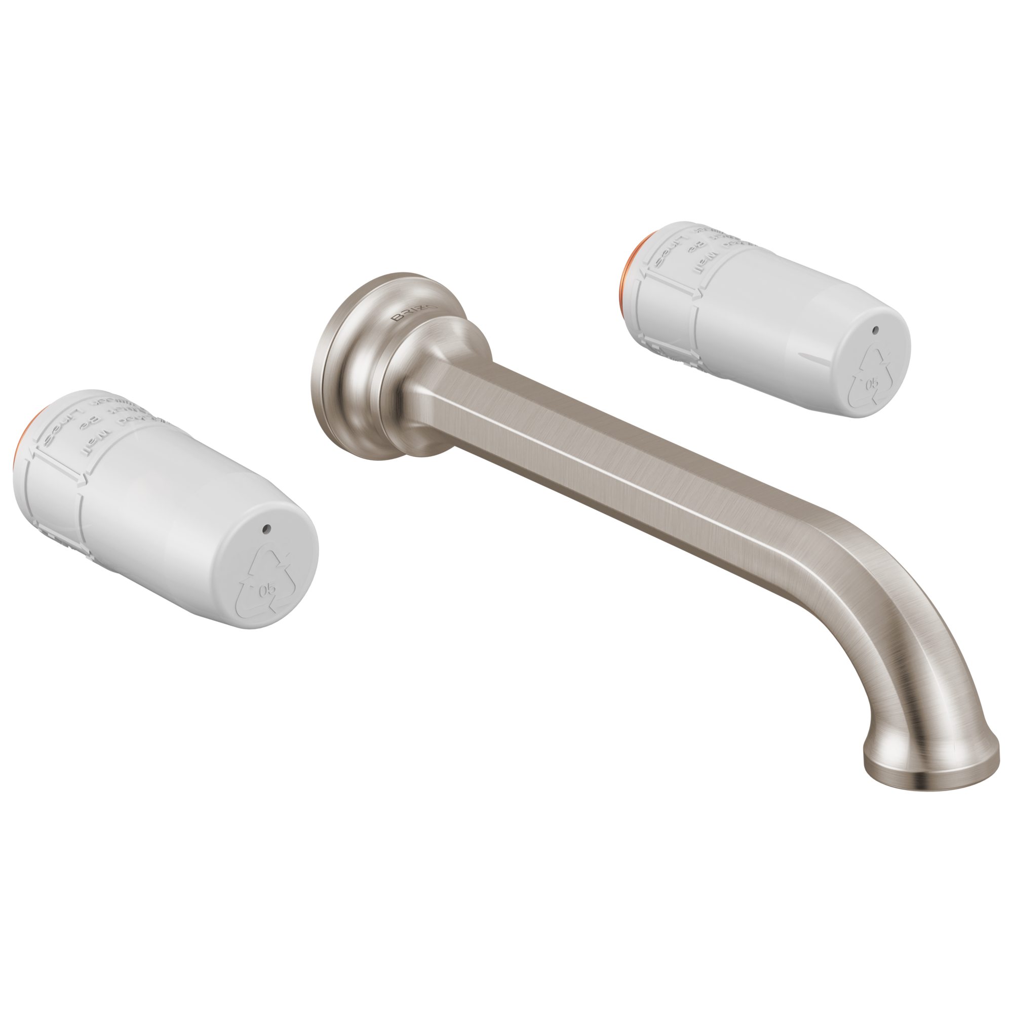 Beauclere™ | Two-Handle Wall Mount Lavatory Faucet - Less Handles