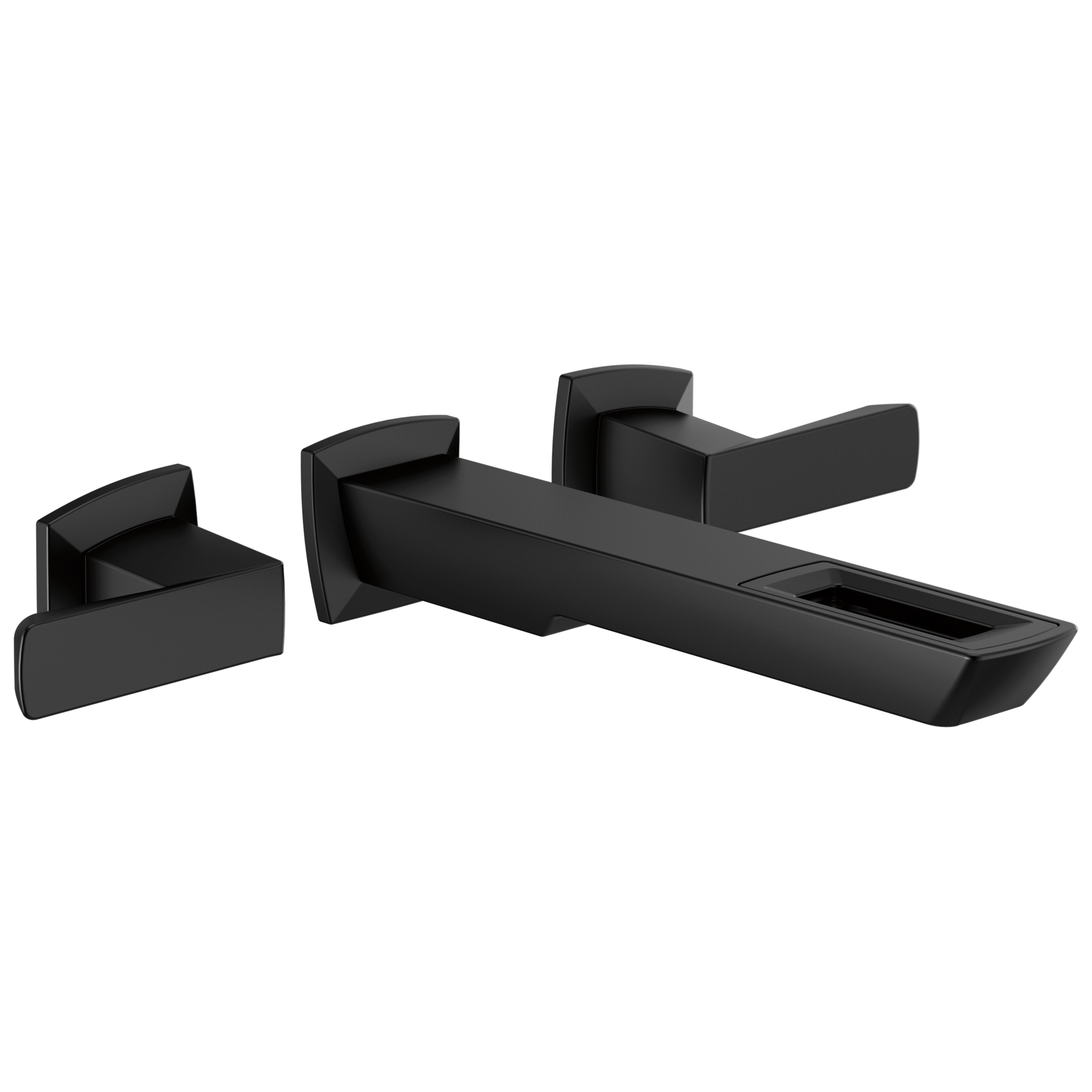 Vettis Two-Handle Wall Mount Lavatory Faucet With Open-Flow Spout 1.2 GPM — image 1