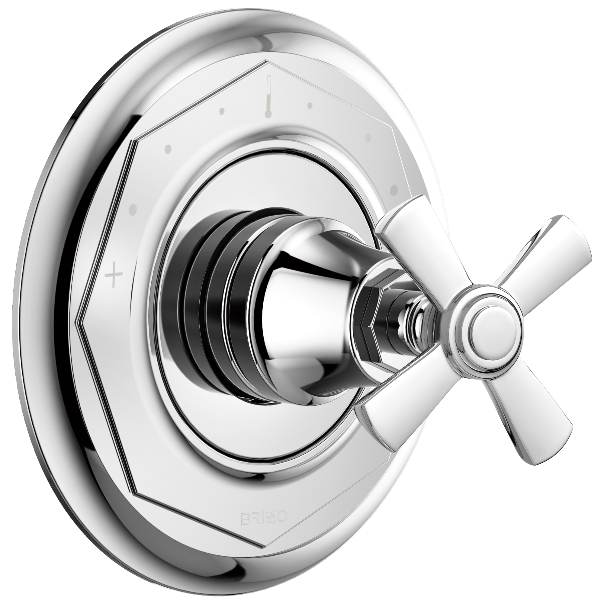 Rook® | Sensori® Thermostatic Valve Trim - Cross