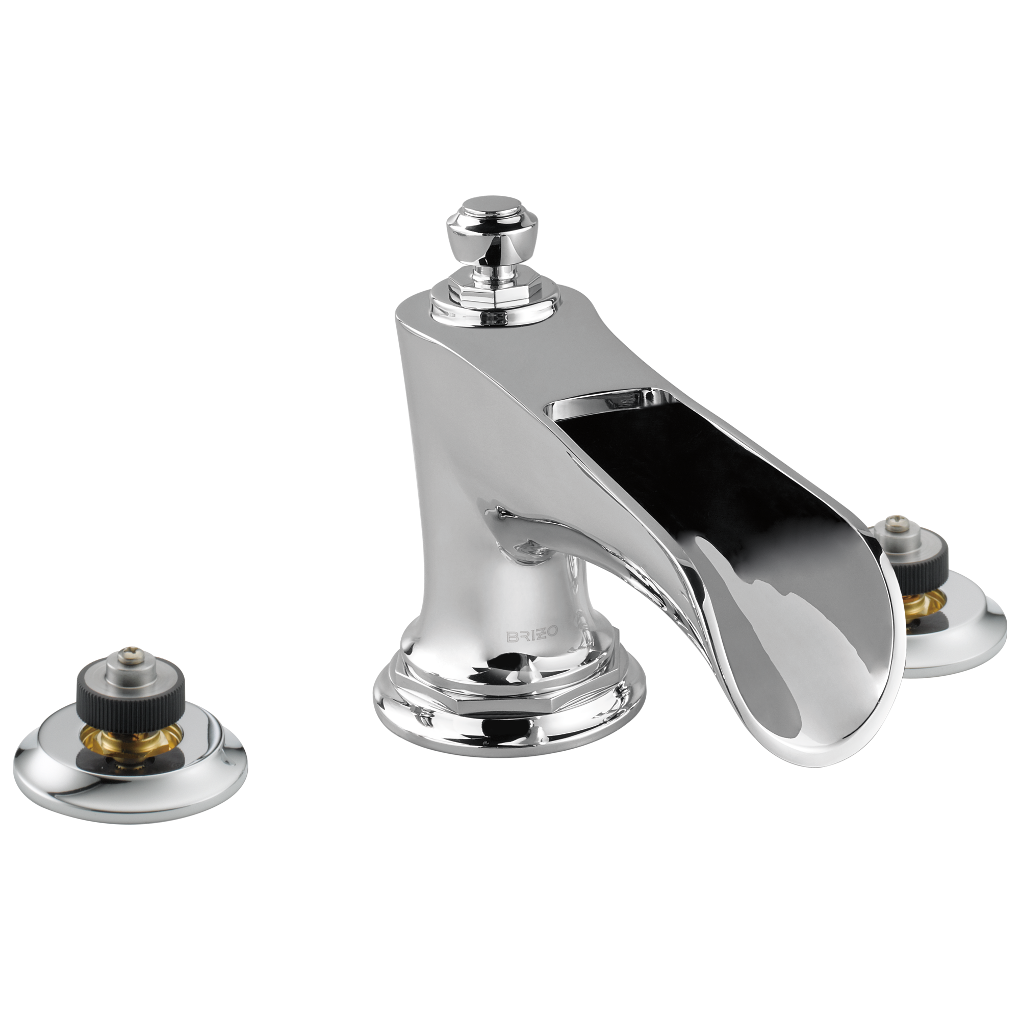Rook® | Roman Tub with Channel Spout - Less Handles
