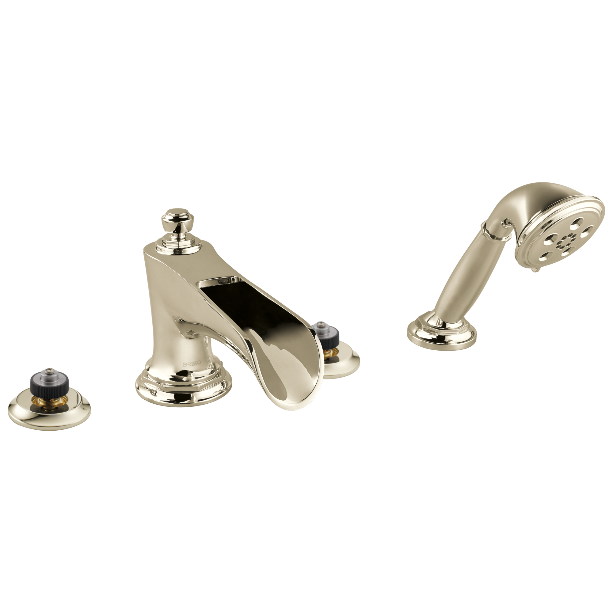 Rook® | Roman Tub Trim with Hand Shower - Less Handles