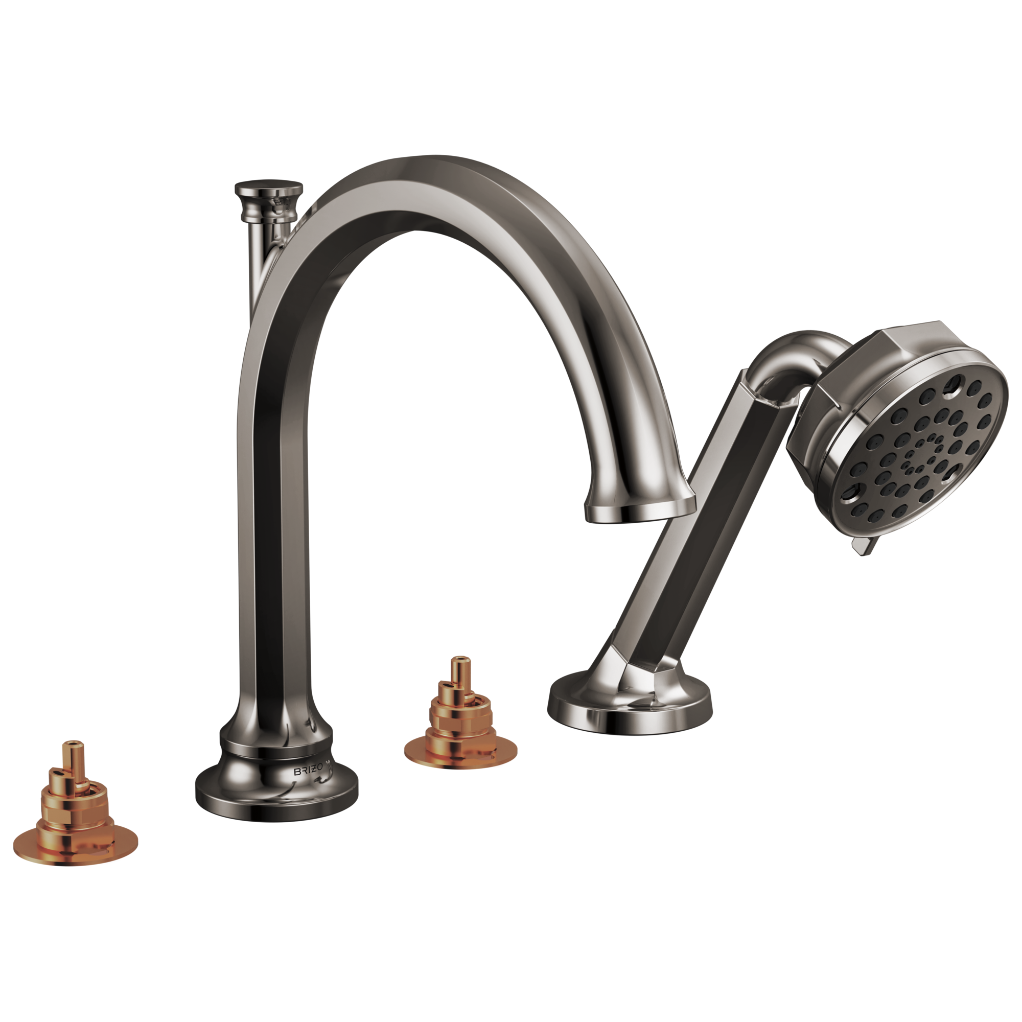 Beauclere® | Roman Tub Faucet With Handshower - Less Handles