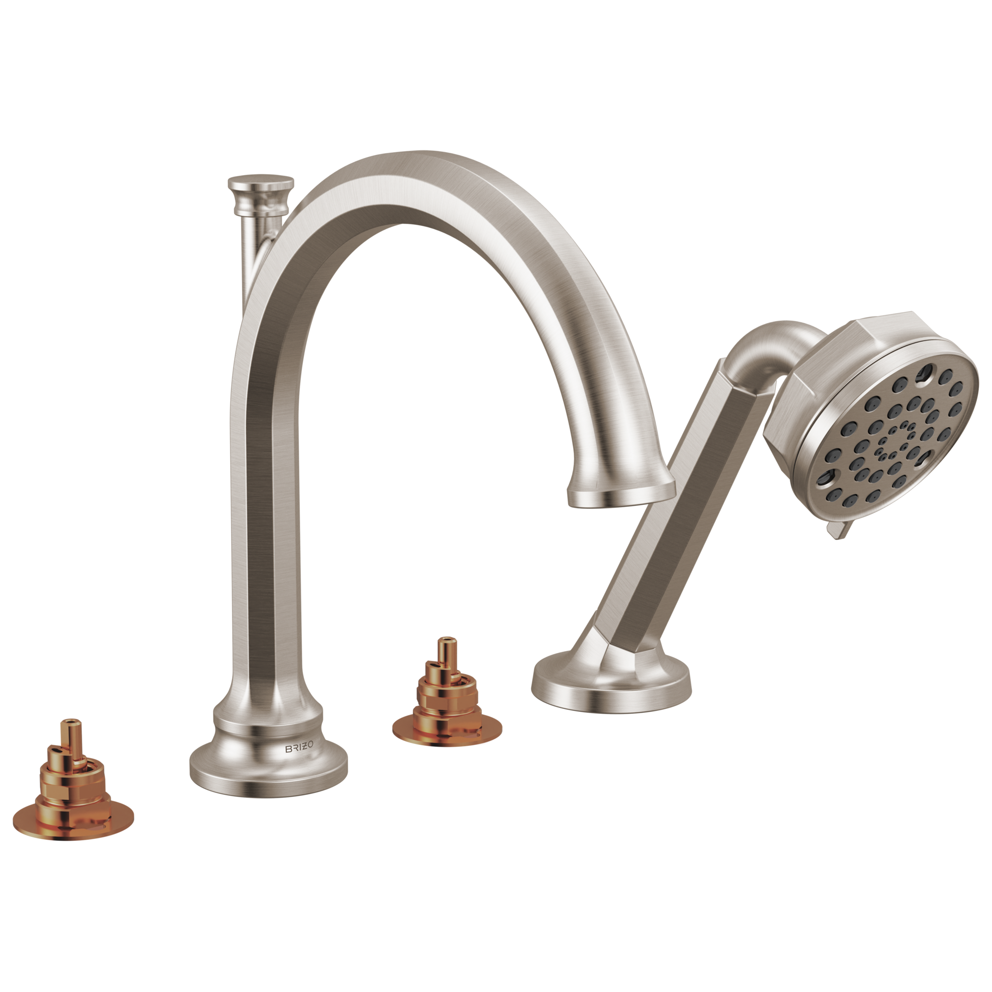 Beauclere® | Roman Tub Faucet With Handshower - Less Handles