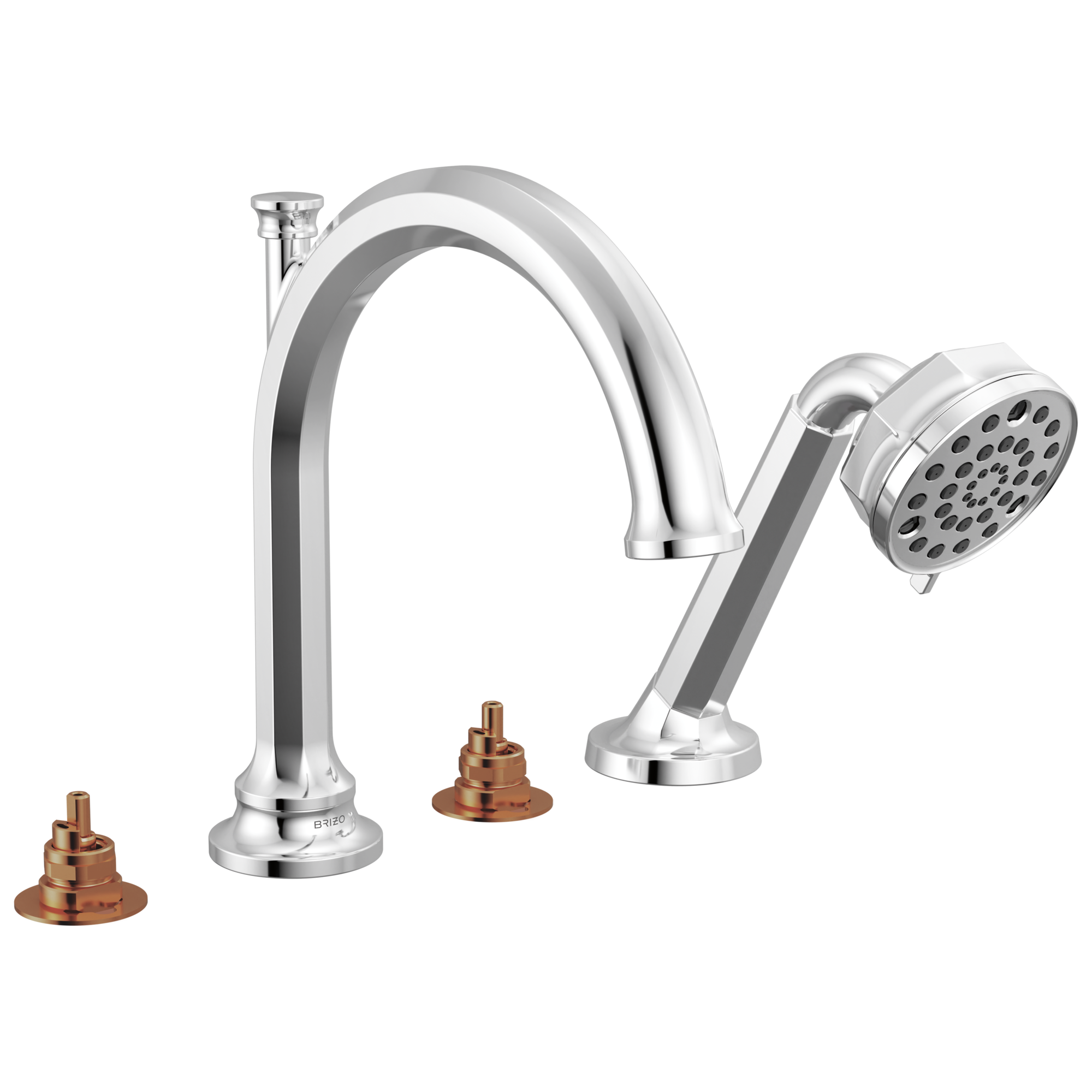 Beauclere™ | Roman Tub Faucet With Handshower - Less Handles
