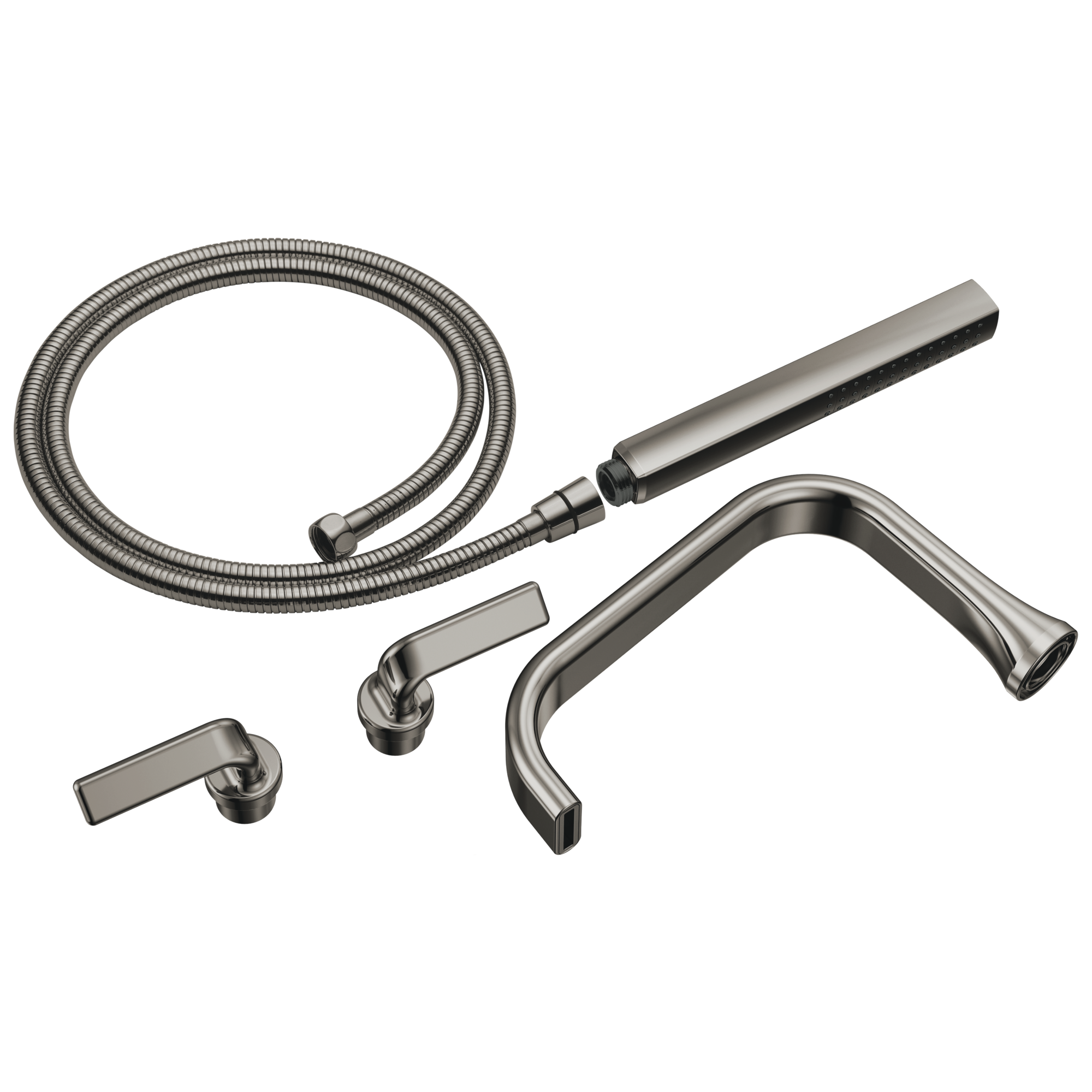 Allaria® | Two-Handle Tub Filler Trim Kit with Twist Lever Handles