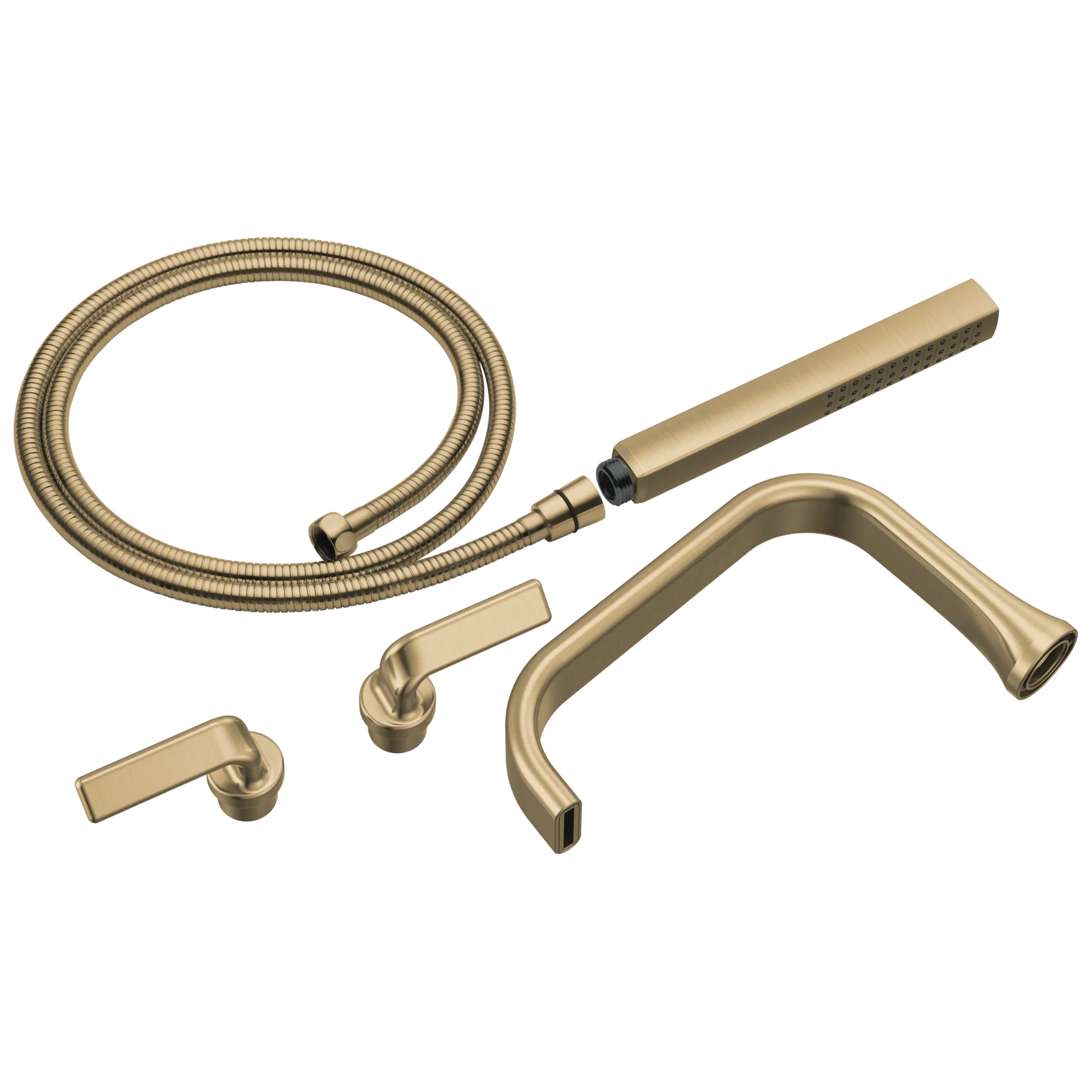 Allaria® | Two-Handle Tub Filler Trim Kit with Twist Lever Handles