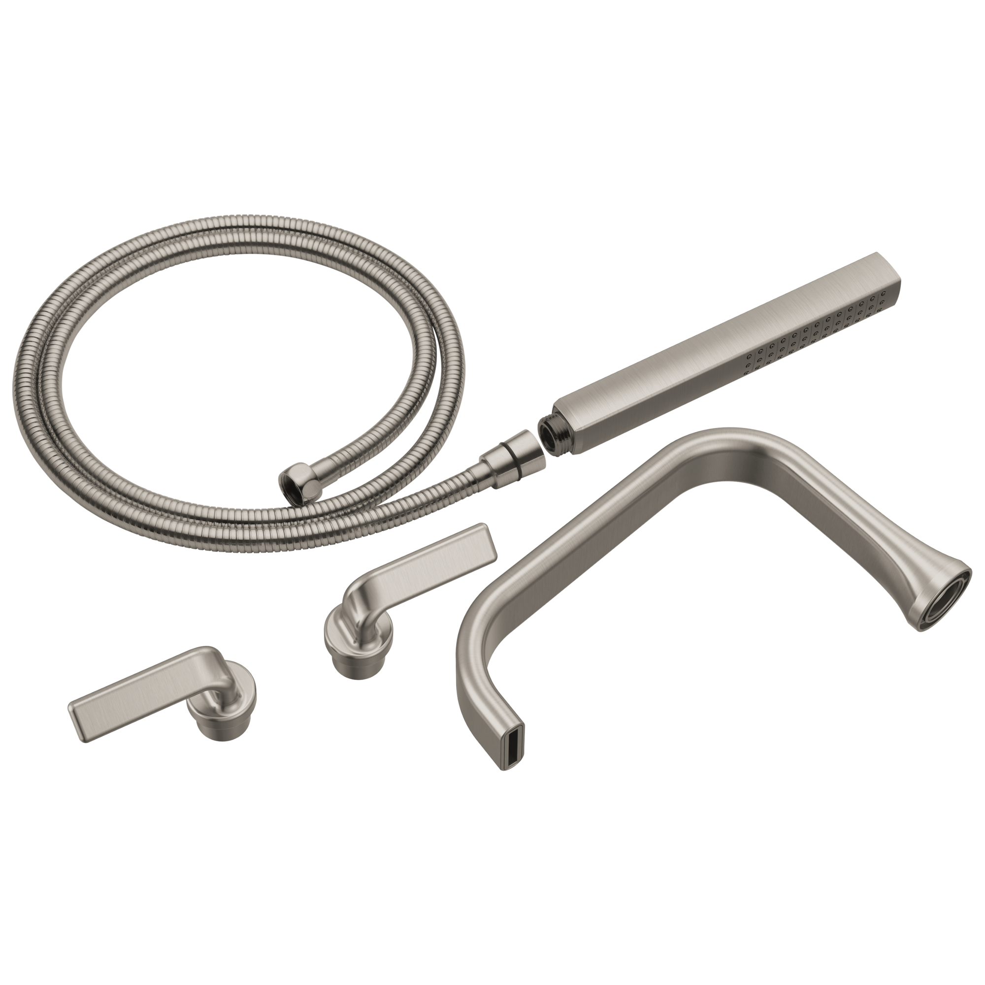 Allaria® | Two-Handle Tub Filler Trim Kit with Twist Lever Handles
