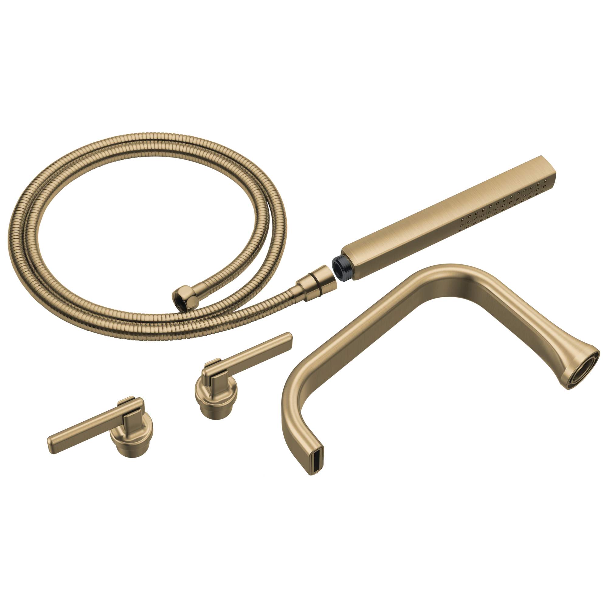 harutotoro Allaria® | Two-Handle Tub Filler Trim Kit with Lever Handles