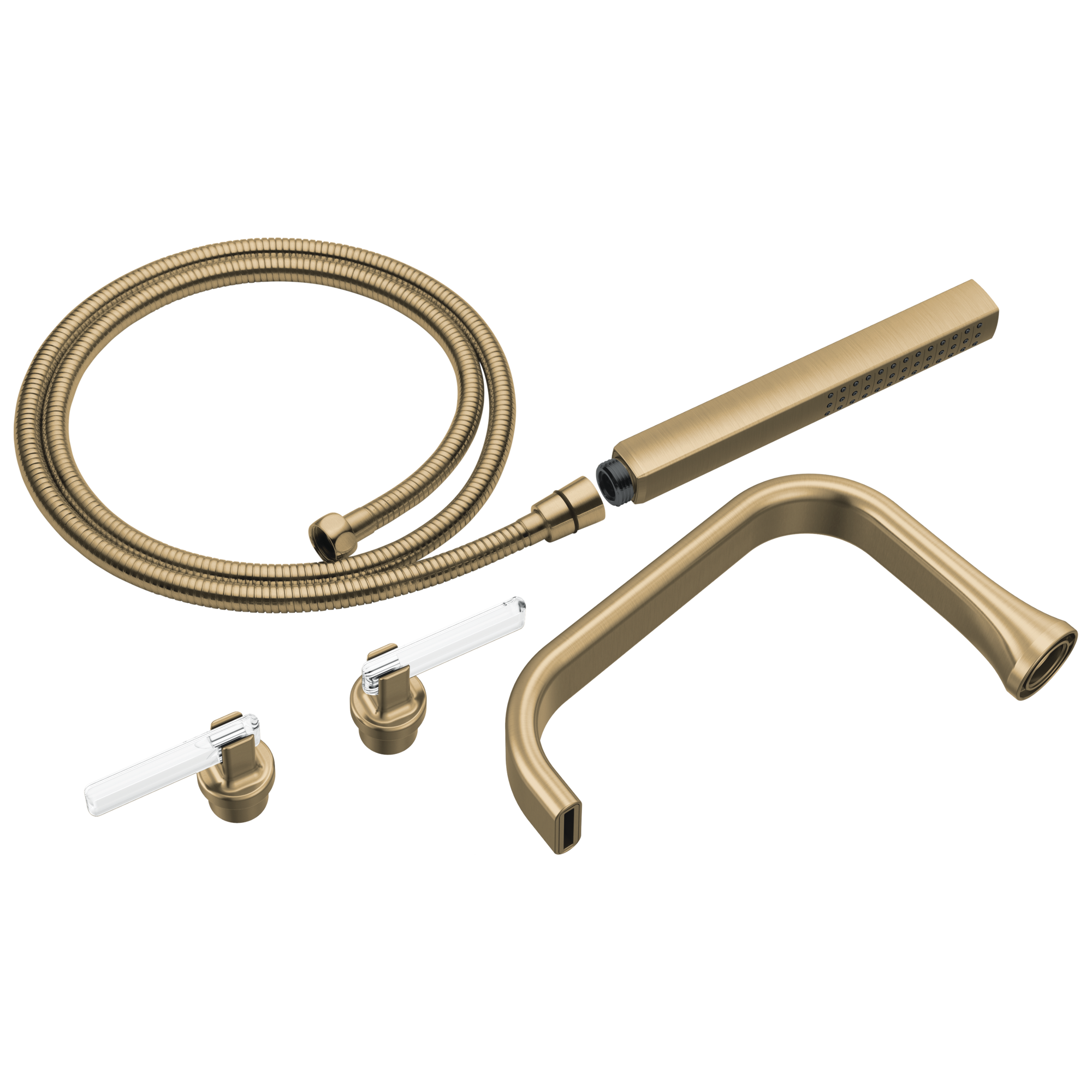 Brizo® | Two-Handle Tub Filler Trim Kit with Lever Handles