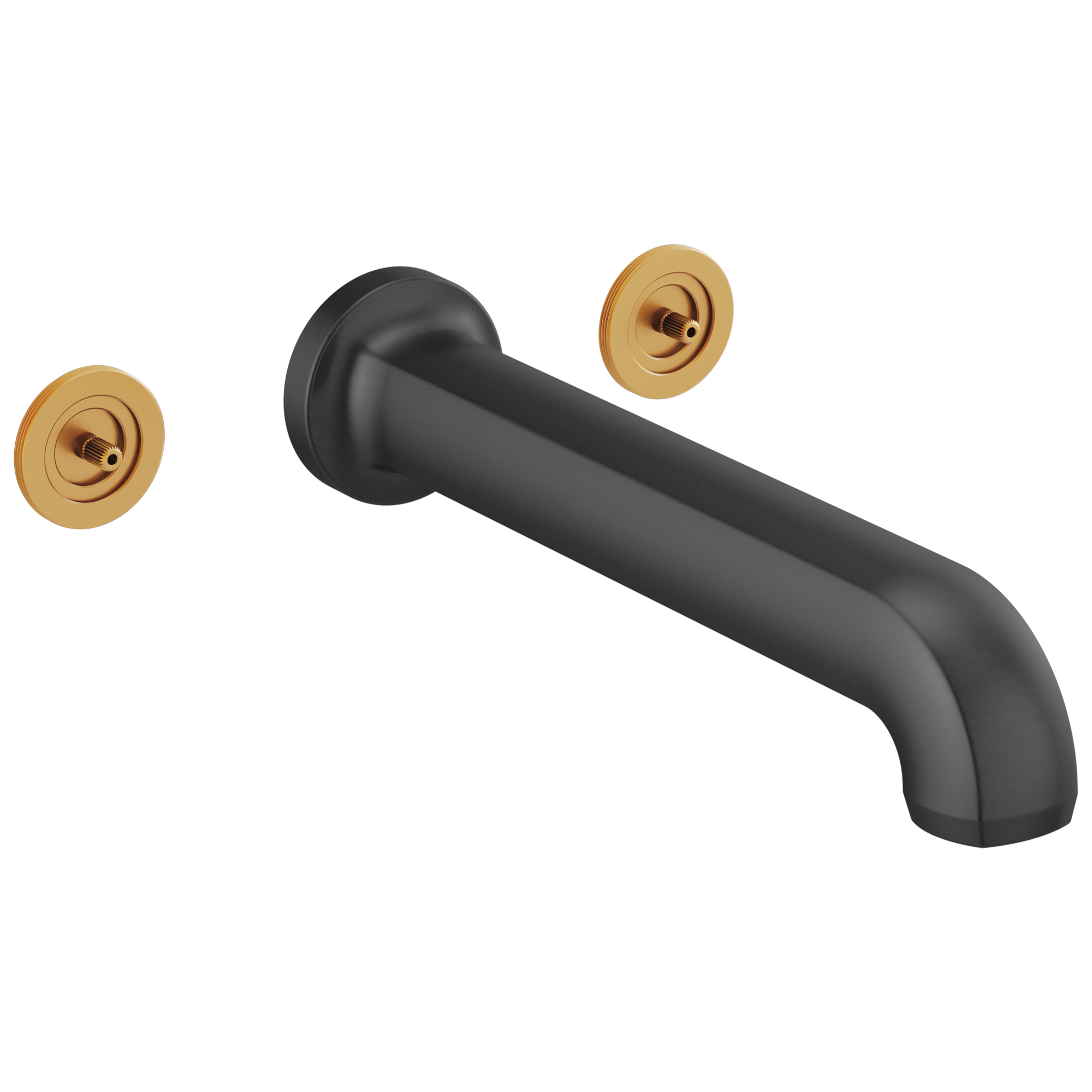 Kintsu® | Two-Handle Wall Mount Tub Filler - Less Handles