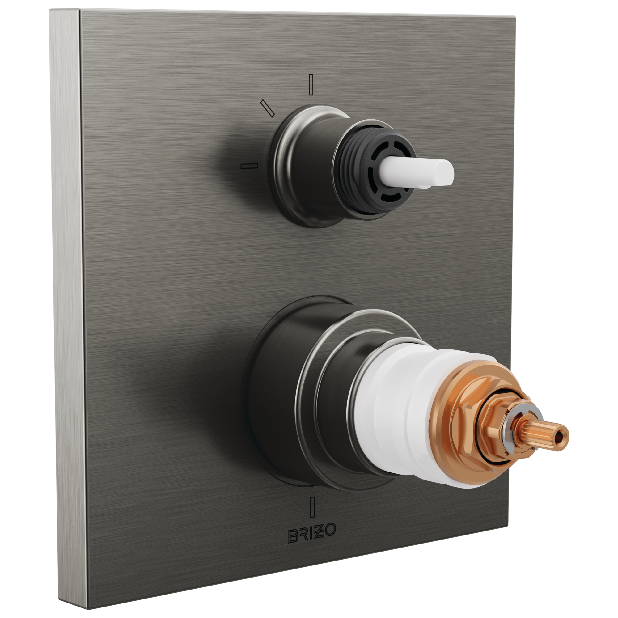 Tパブロウ Treysta® Tub & Shower Valve w/ Diverter- Vertical Inputs WITH