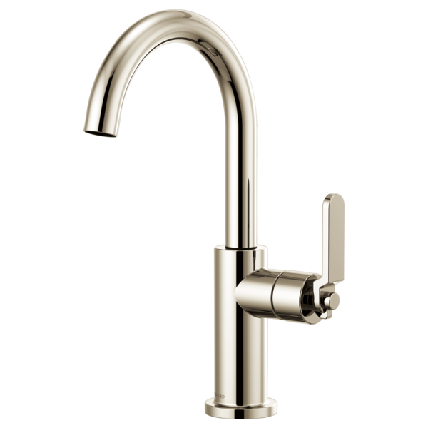 Litze® | Bar Faucet with Arc Spout and Industrial Handle Kit