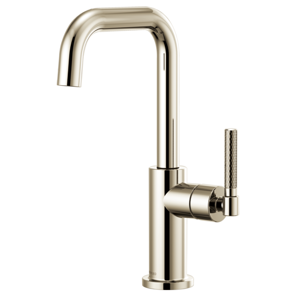 Litze® | Bar Faucet with Square Spout and Knurled Handle Kit