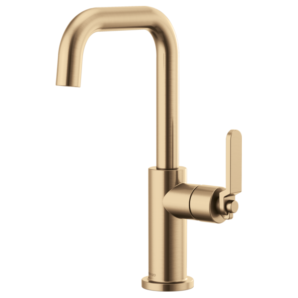 Litze® | Bar Faucet with Square Spout and Industrial Handle Kit