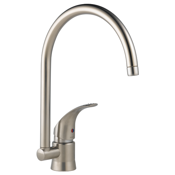 Single Handle Kitchen Faucet 6115080BN Riviera Kitchen Brizo