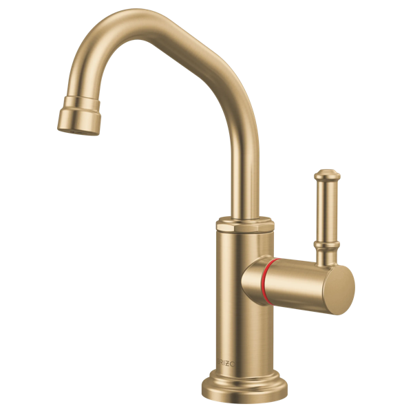 Faircroft™ | Instant Hot Faucet with Angled Spout and Coin Edge