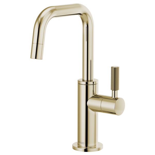 Litze® | Beverage Faucet with Square Spout and Knurled Handle