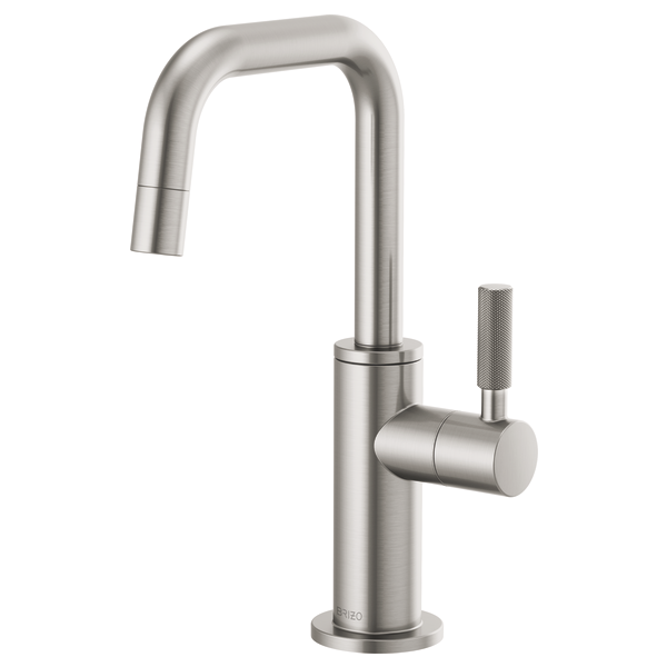 Litze® | Beverage Faucet with Square Spout and Knurled Handle