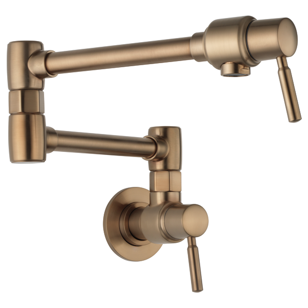 Wall Mount Pot Filler Faucet 62820LFBZ Euro Kitchen Brizo