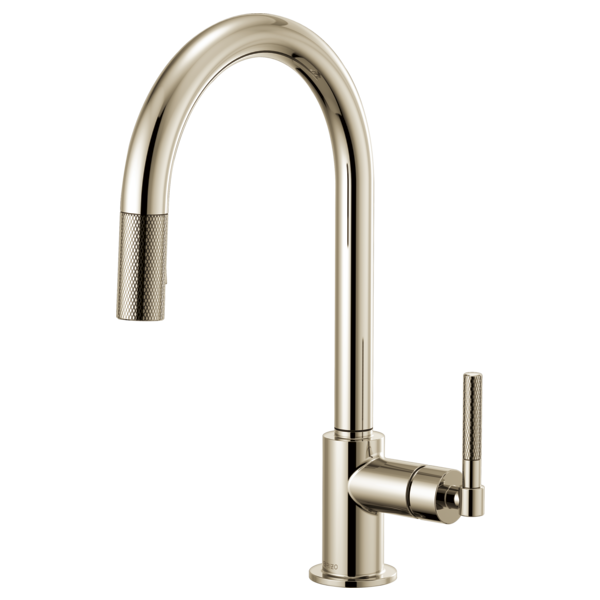 Litze® | Pull-Down Faucet with Arc Spout and Knurled Handle