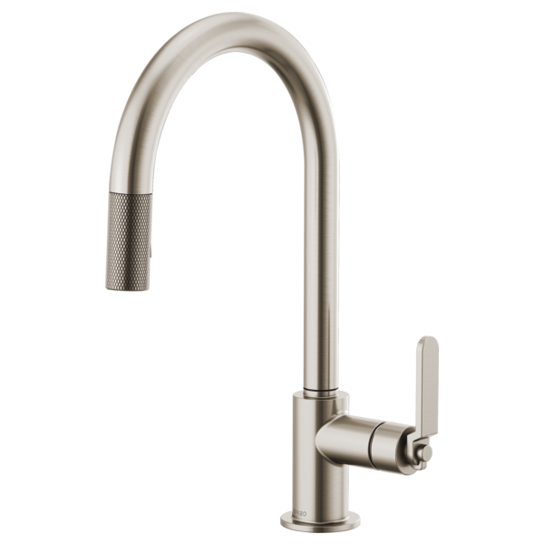 Litze® | Pull-Down Faucet with Arc Spout and Industrial Handle