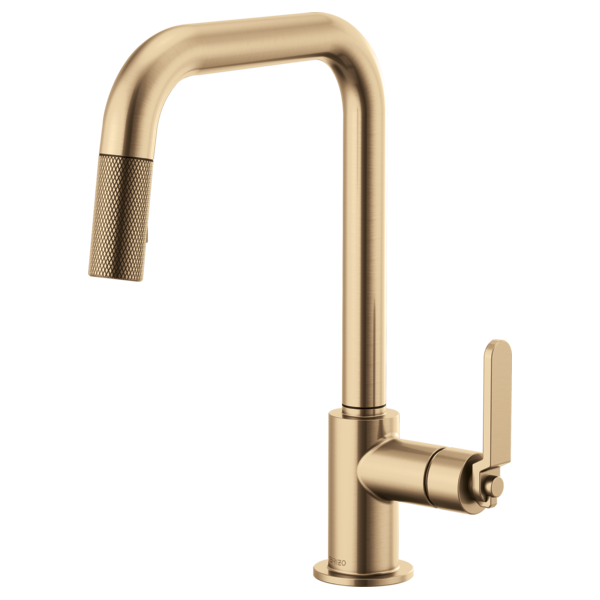 Litze® | Pull-Down Faucet with Square Spout and Industrial Handle