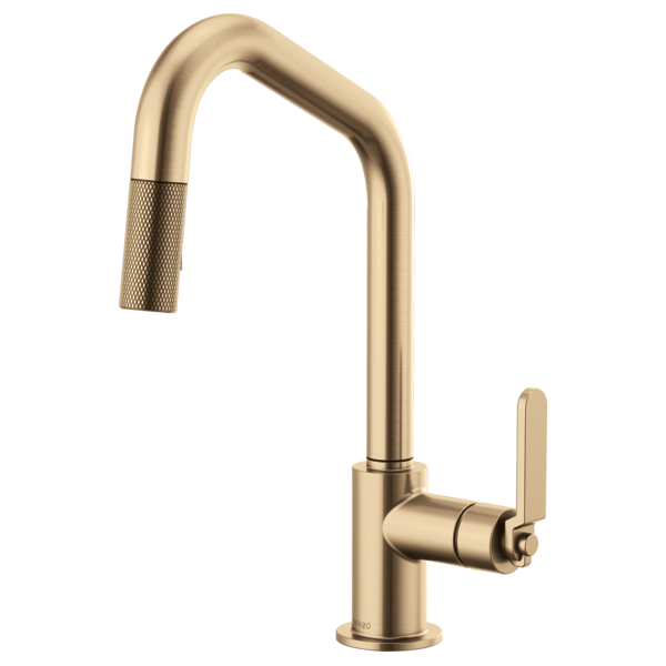 Litze® | Pull-Down Faucet with Angled Spout and Industrial Handle