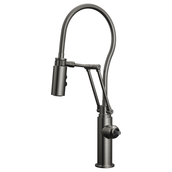Odin® | Articulating Kitchen Faucet with Finished Hose - Less Handle