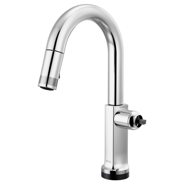Kintsu® | SmartTouch® Pull-Down Prep Faucet with Arc Spout - Less