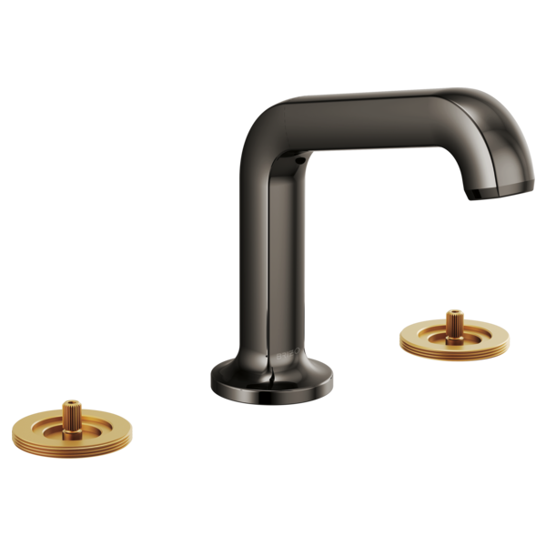 Kintsu® | Widespread Lavatory Faucet with Angled Spout - Less Handles