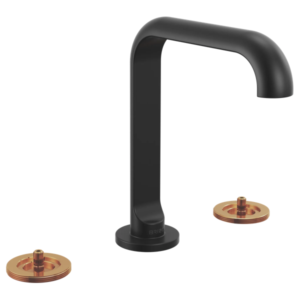 Roccesco™ | Widespread Lavatory Faucet with Square Spout - Less