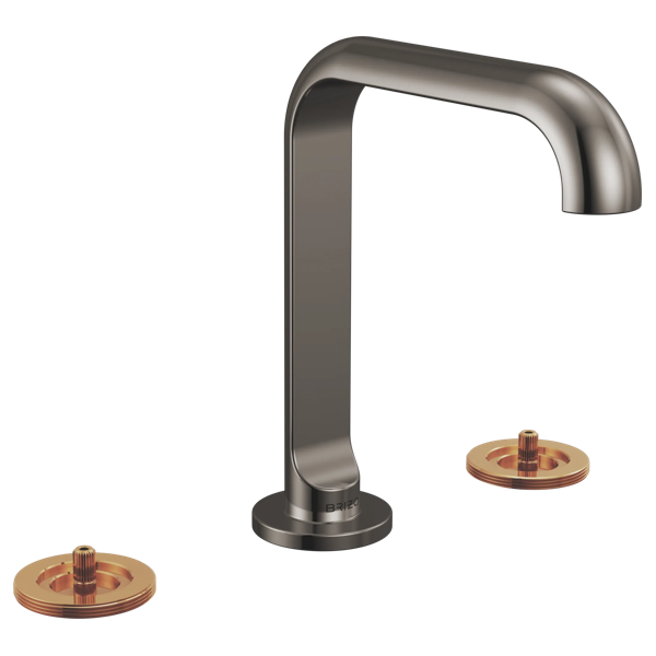 Roccesco™ | Widespread Lavatory Faucet with Square Spout - Less