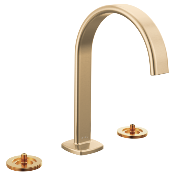 Allaria™ | Widespread Lavatory Faucet with Arc Spout - Less Handles