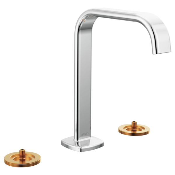 ラルペイ Allaria® | Widespread Lavatory Faucet with Arc Spout - Less Handles