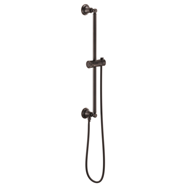Essential™ Shower Series | Classic Round Slide Bar With Hose