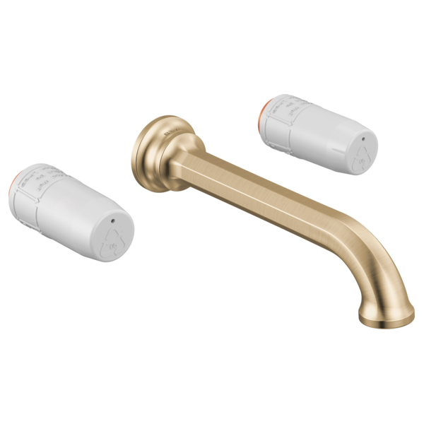 Beauclere™ | Two-Handle Wall Mount Lavatory Faucet - Less Handles