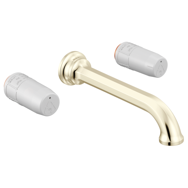 Beauclere® | Two-Handle Wall Mount Lavatory Faucet - Less Handles