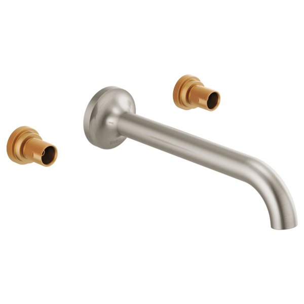 Odin® | Two-Handle Wall Mount Lavatory Faucet - Less Handles