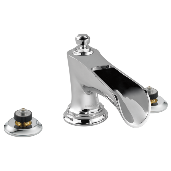 Rook® | Roman Tub with Channel Spout - Less Handles