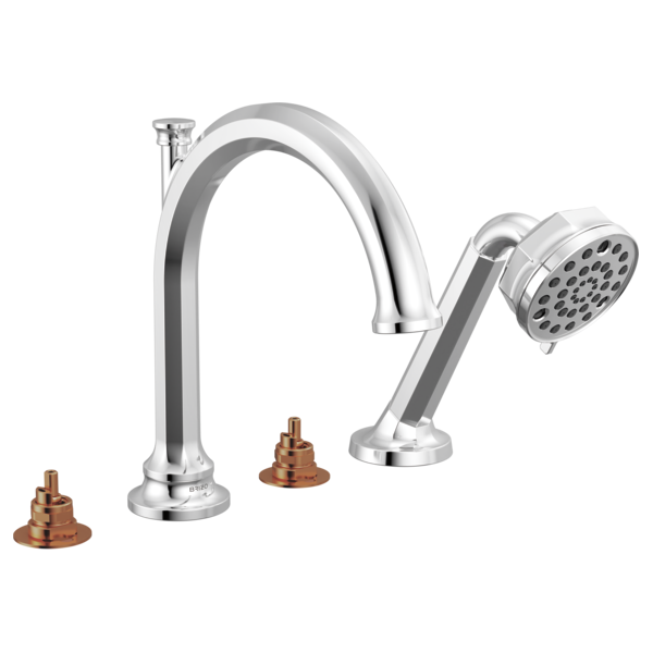 Beauclere™ | Roman Tub Faucet With Handshower - Less Handles