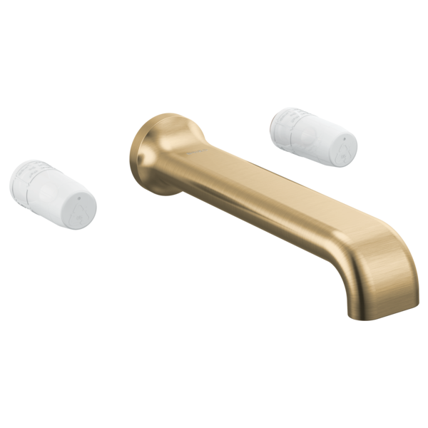 Allaria® | Two-Handle Wall Mount Tub Filler - Less Handles