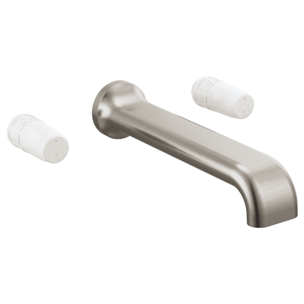 Allaria® | Two-Handle Wall Mount Tub Filler - Less Handles