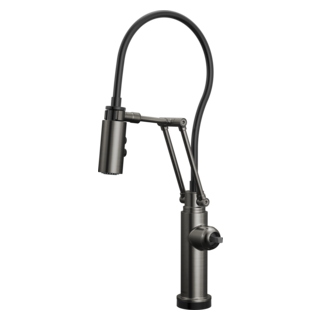 Robinet De Cuisine Extractible Brizo Odin SmartTouch - Finition Luxe Nickel, Montage 1 Trou