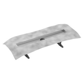 24" Linear Shower Drain Rough
